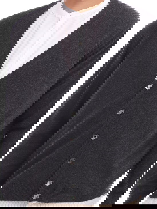 Filippo De Laurentiis Cardigan Filippo De Laurentiis Grigio Vendita calda