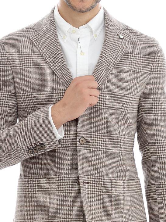 L.B.M. 1911 Giacca L.B. M. 1911 Galles Beige Fino al 50% di sconto