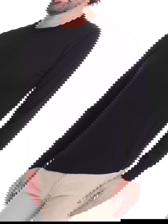 Kangra Maglia Kangra Merinos Nero Qualità