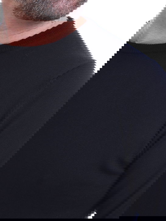 Kangra Maglia Kangra Merinos Nero Qualità