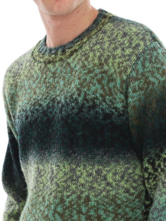 Kangra Maglia Kangra Lana-Alpaca Verde Pezzi Unici