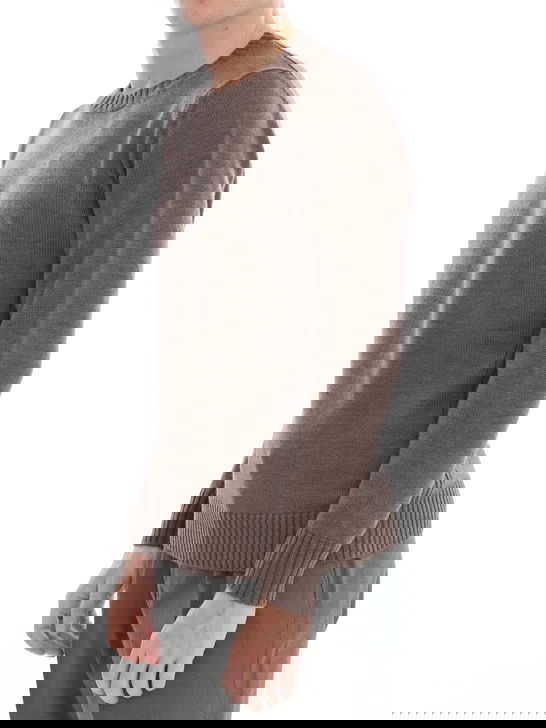 Kangra Maglia Kangra Girocollo Marrone Consegna Veloce
