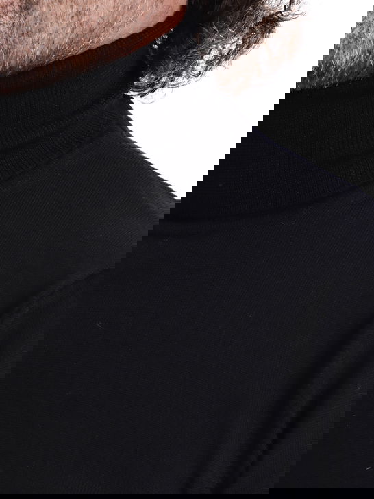 Kangra Maglia Kangra Dolcevita Merinos Nero Hotsell