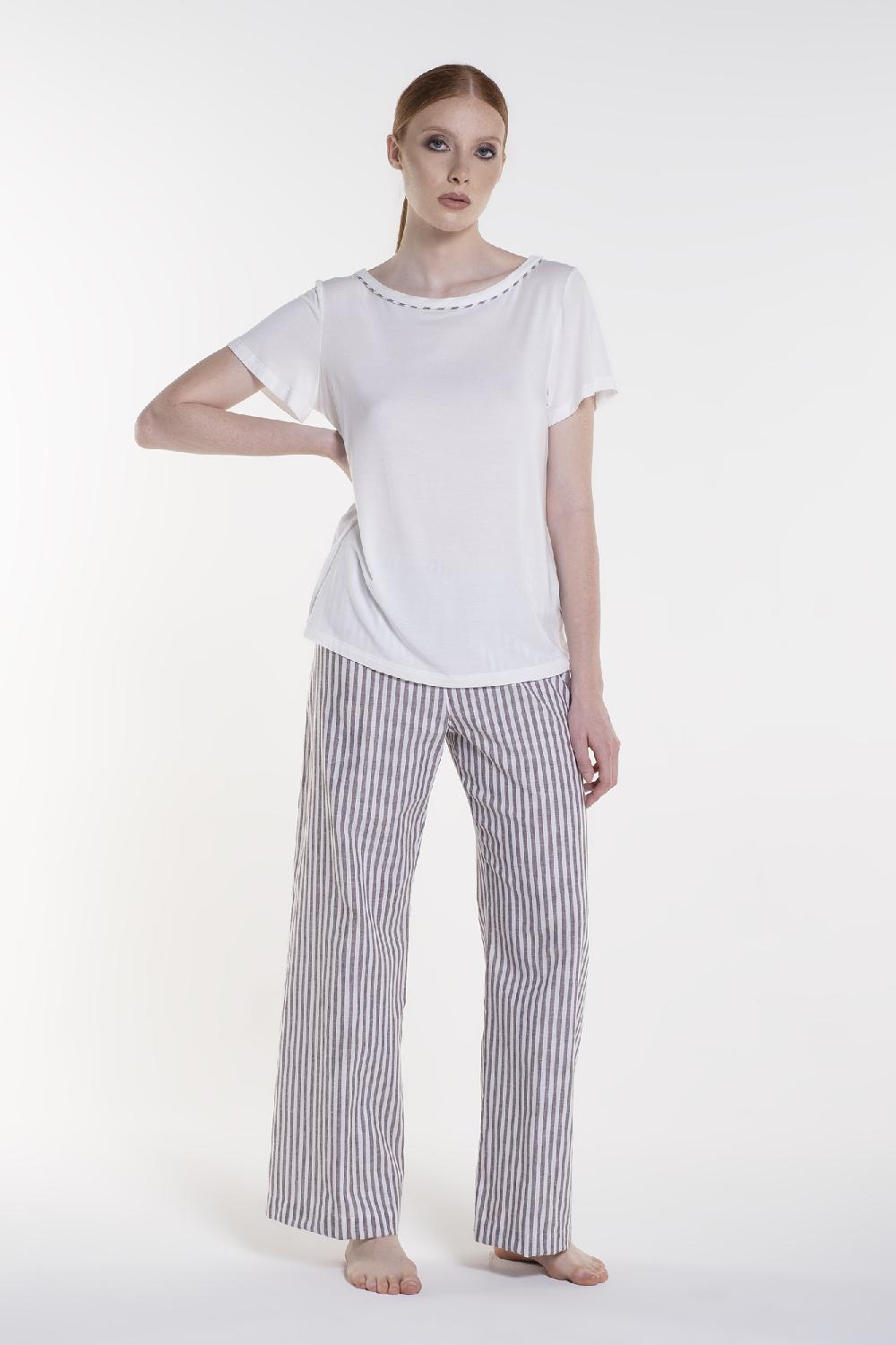 Verdiani Pigiama Modal Tencel + Lino/Cotone Shopping Online