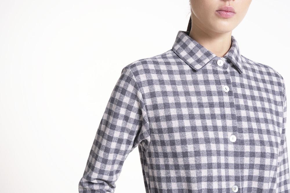 Verdiani Abito Jacquard Vichy Sconto