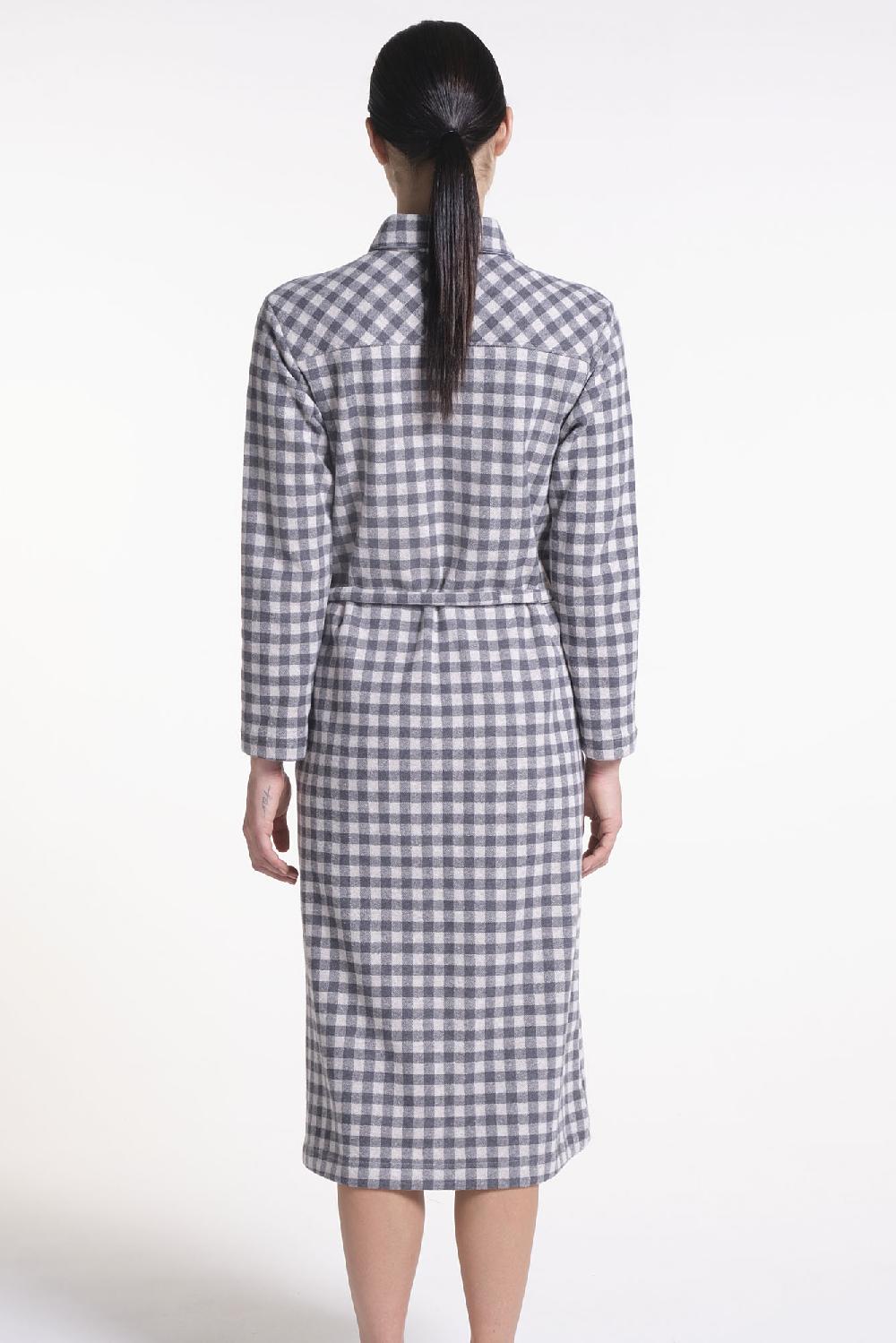 Verdiani Abito Jacquard Vichy Sconto