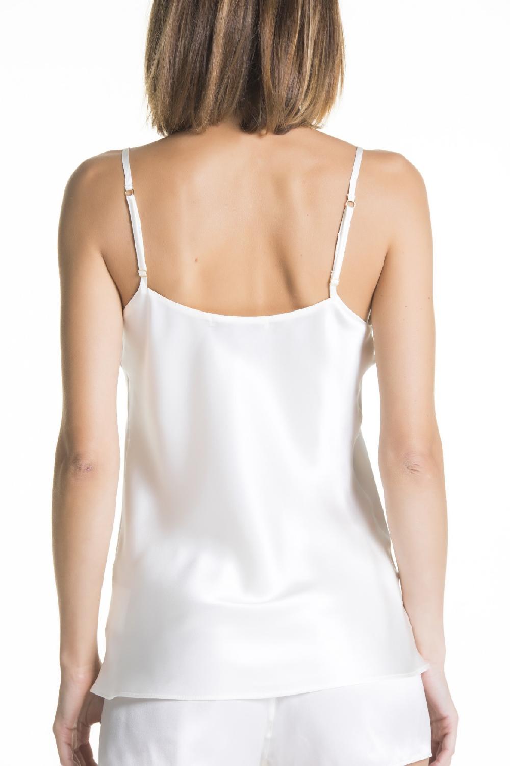 Verdiani Top Pura Seta – Avorio Hotsell