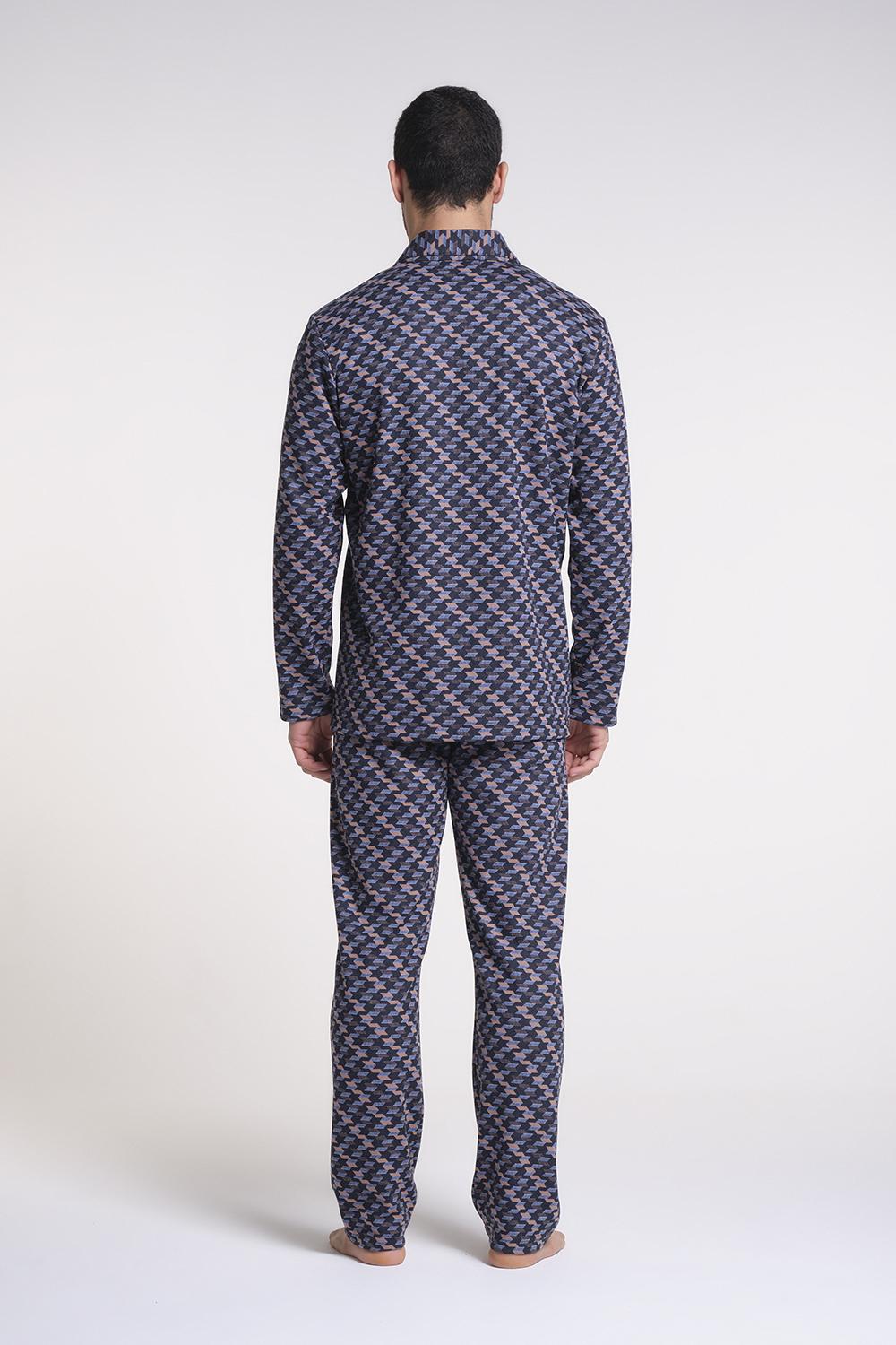 Verdiani Pigiama Jacquard Italia