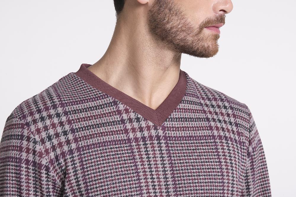 Verdiani Pigiama Punto Milano Jacquard Online