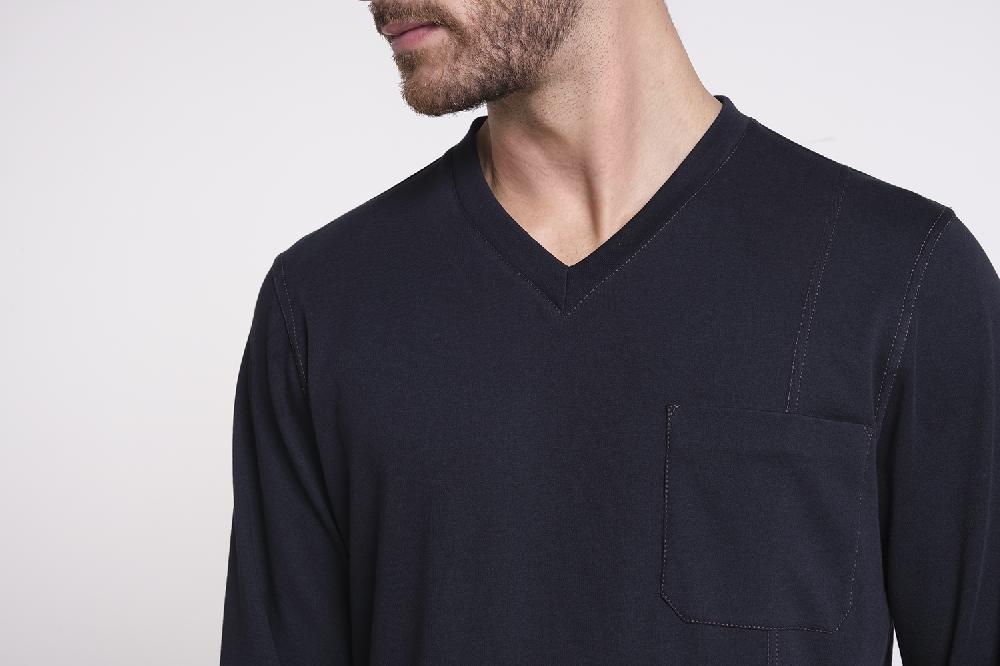 Verdiani Pigiama Interlock Cotone Negozio