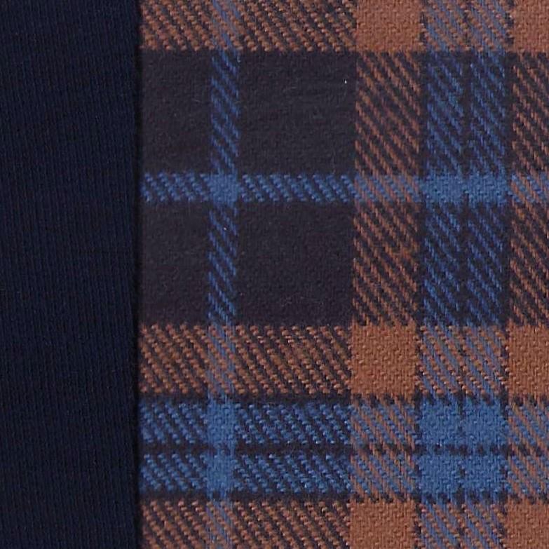Verdiani Pigiama Interlock Cotone e Flanella Moda