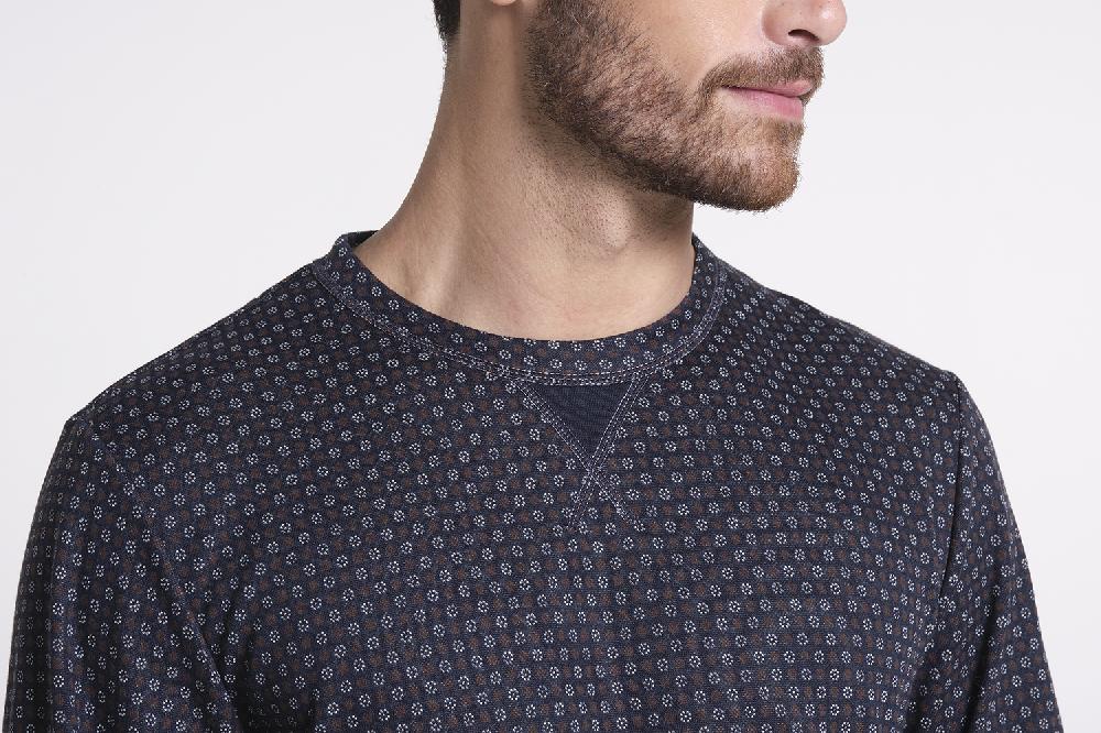 Verdiani Pigiama Jacquard Italy