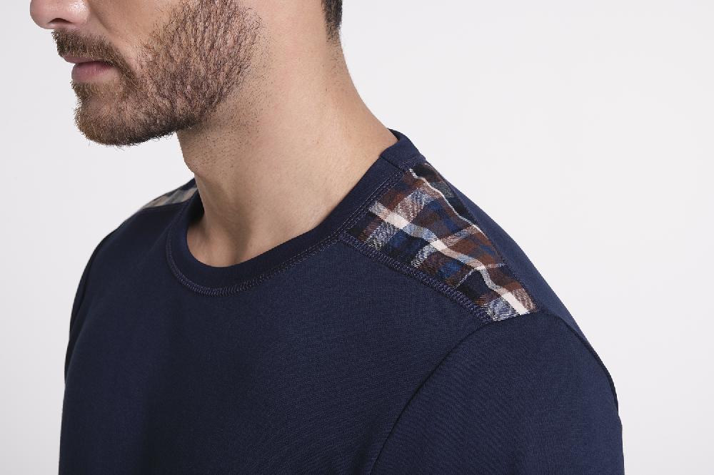 Verdiani Pigiama Interlock Cotone e Flanella In Linea
