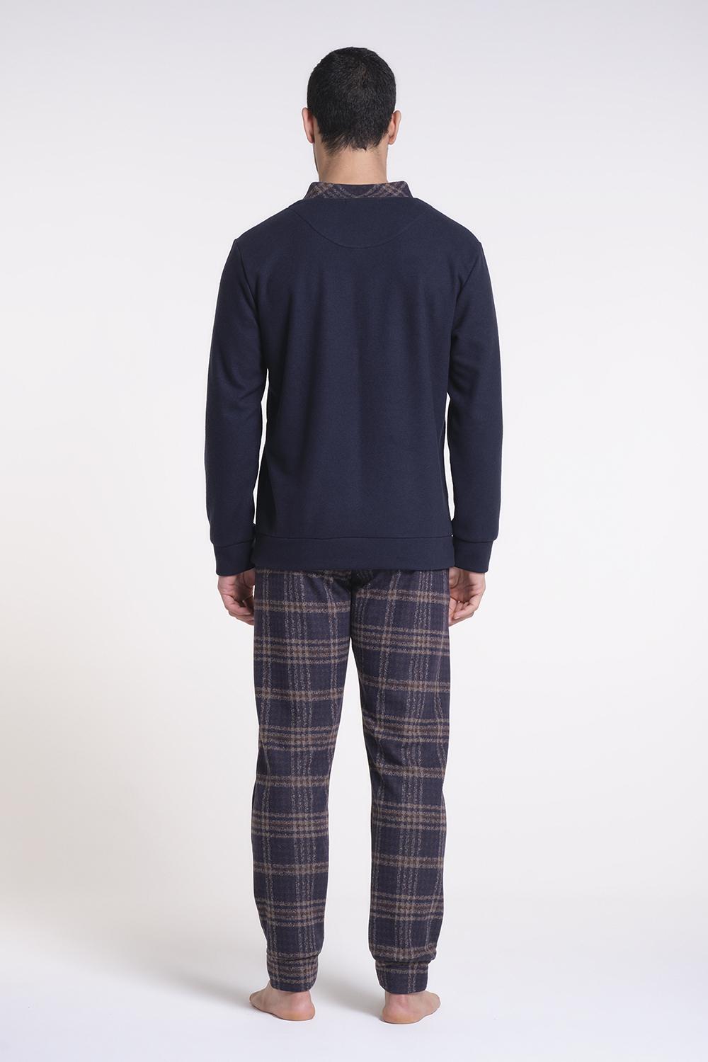 Verdiani Pigiama Punto Milano Jacquard Spedizione Gratuita
