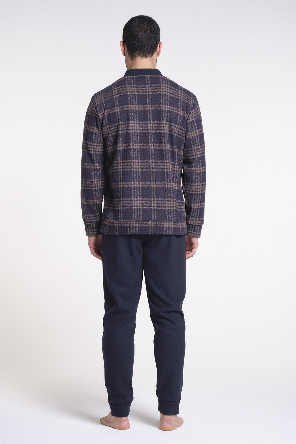 Verdiani Pigiama Punto Milano Jacquard Pezzi Unici