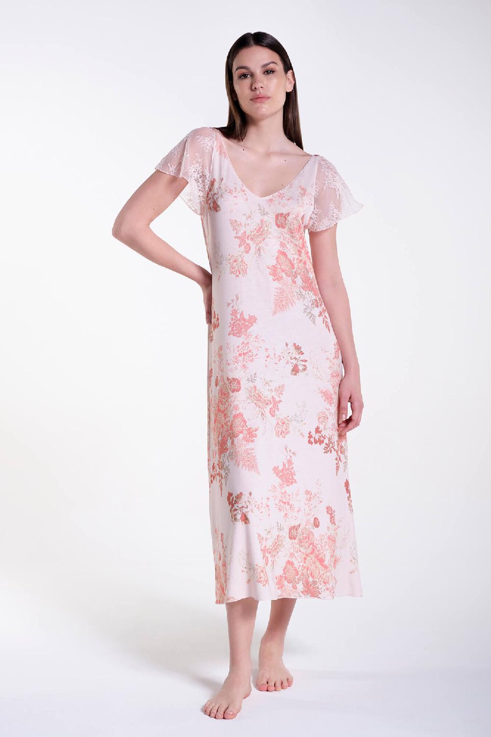 Verdiani Camicia Viscosa Stampa Fiore Shopping Online