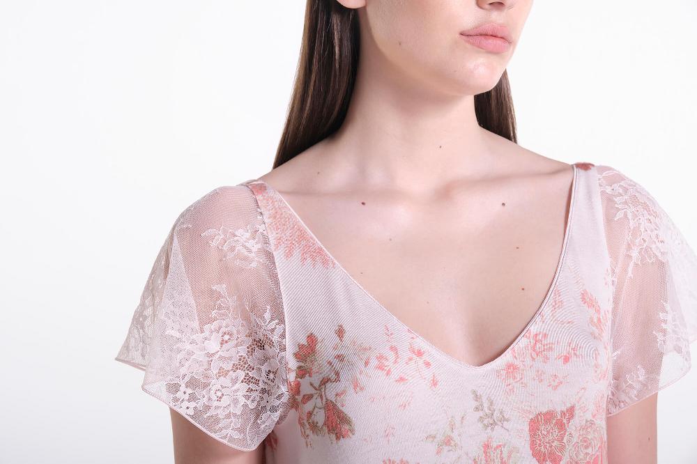 Verdiani Camicia Viscosa Stampa Fiore Shopping Online