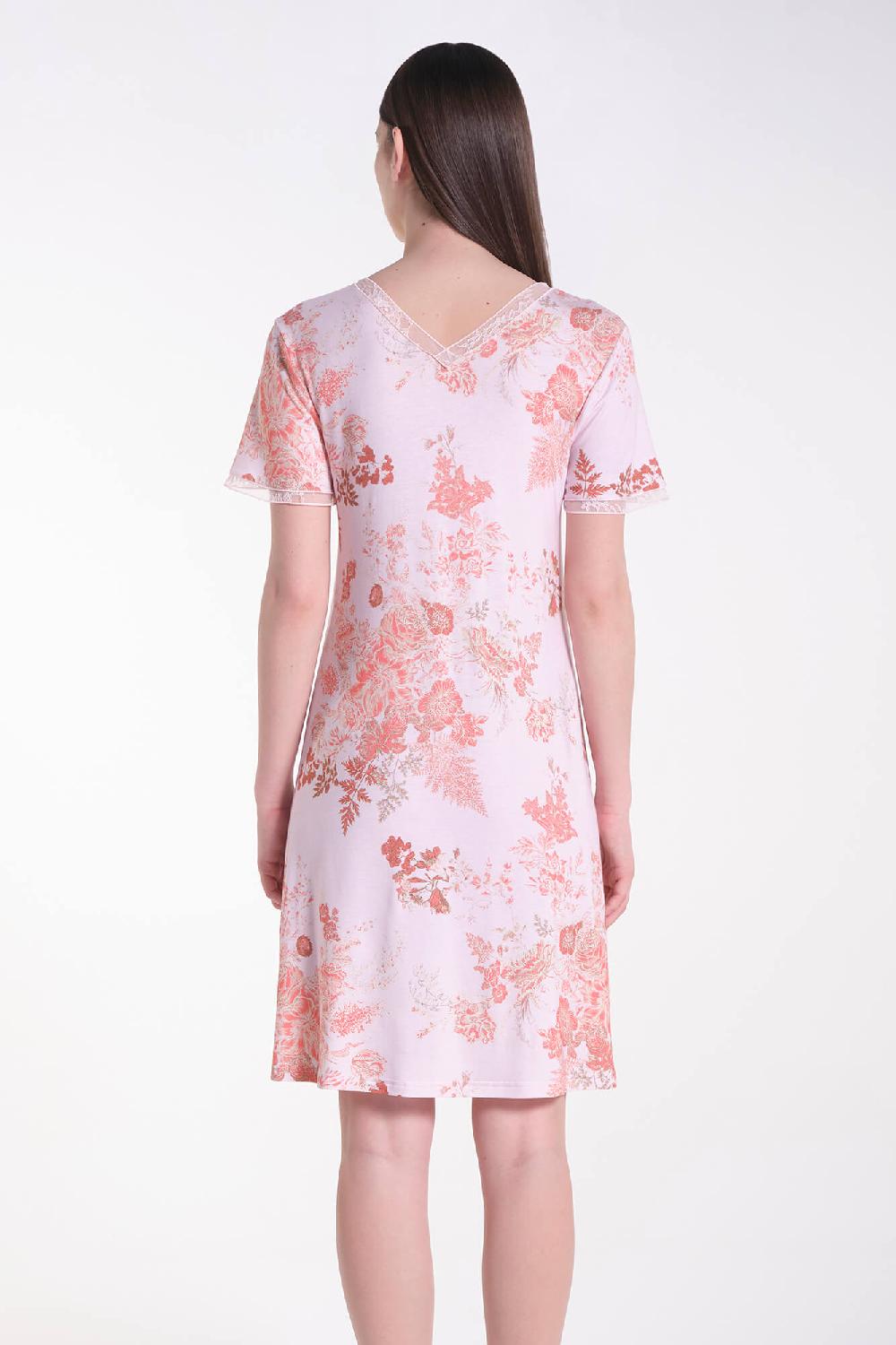 Verdiani Camicia Viscosa Stampa Fiore Hotsell