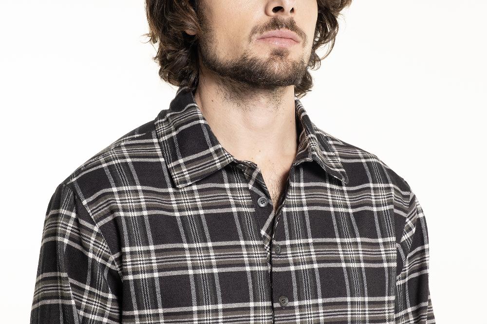 Verdiani Camicia Flanella Tartan Presa