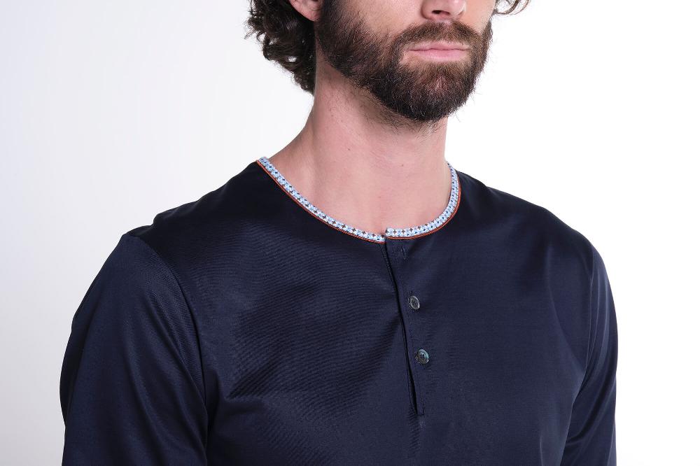 Verdiani Pigiama Jersey Cotone In Linea