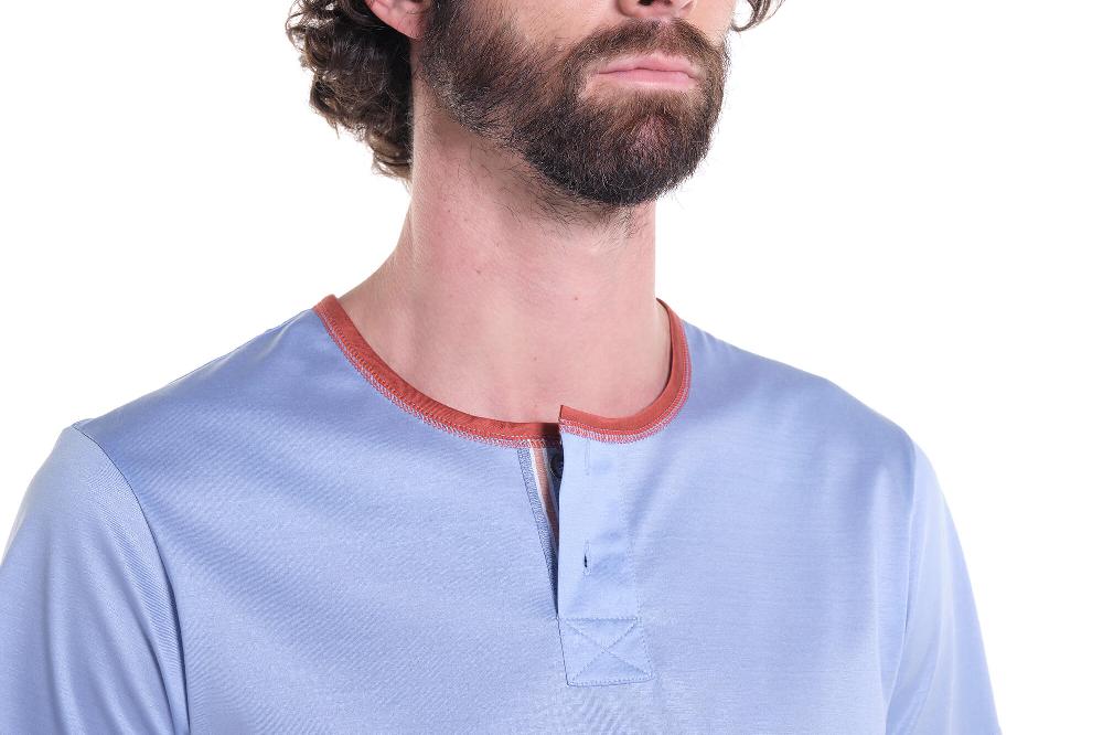 Verdiani Pigiama Jersey Cotone Mako’ + Navetta Riga Qualità