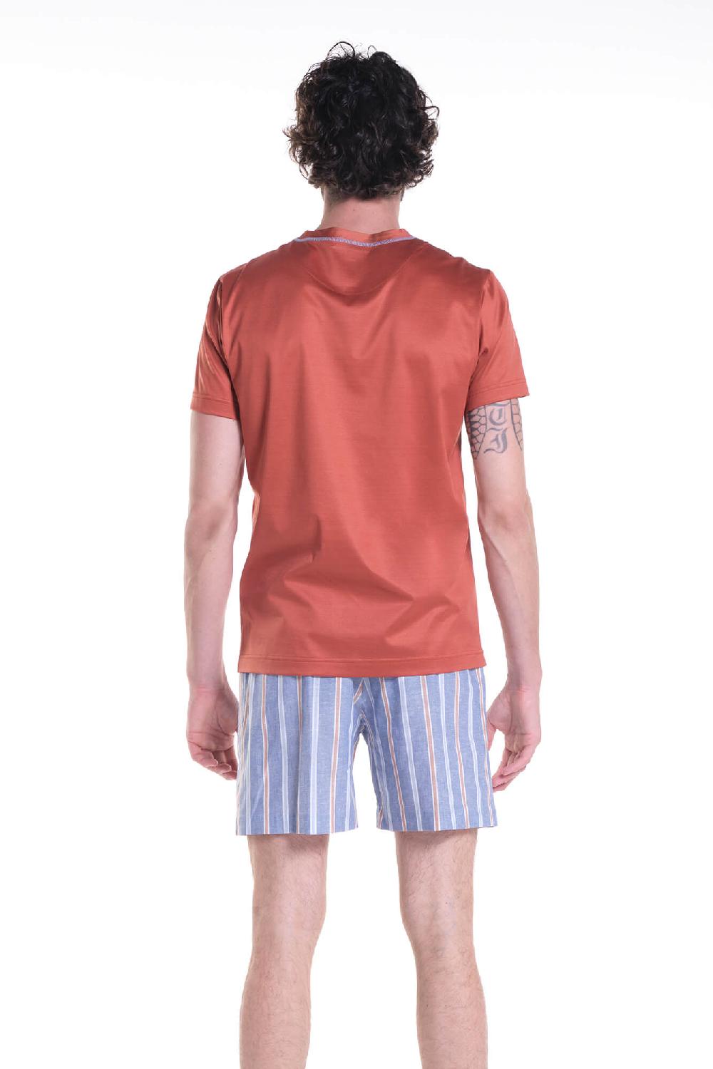 Verdiani Pigiama Jersey Cotone Mako’ + Navetta Riga Vendita