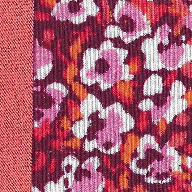 Verdiani Sottoveste Viscosa Floreale Sconto