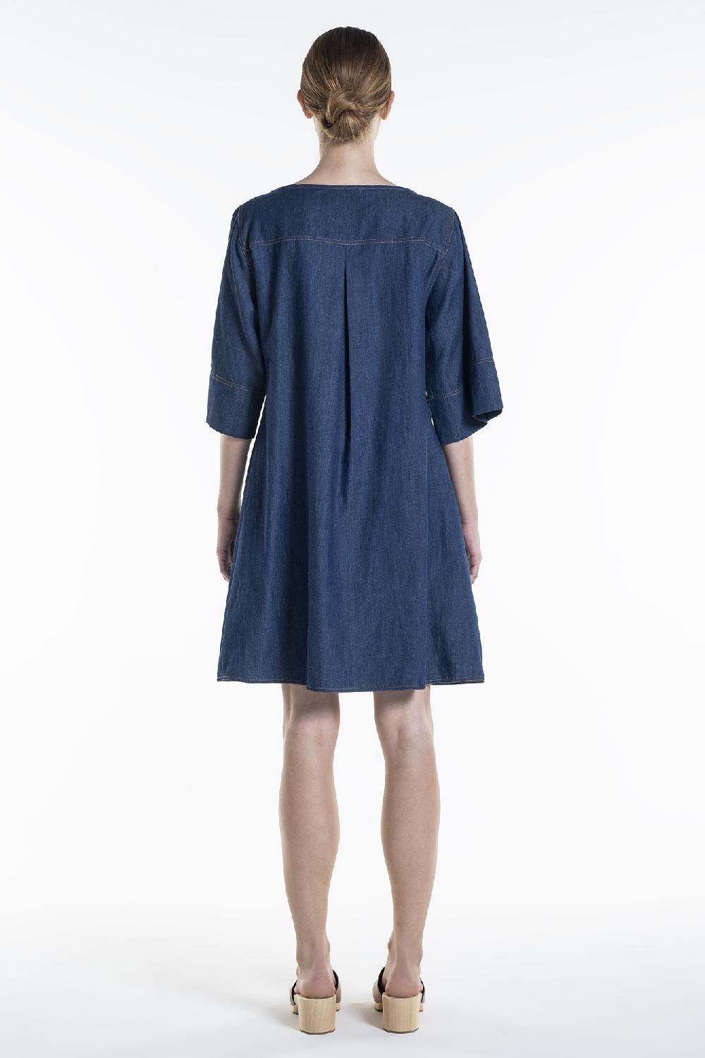 Verdiani Abito Denim In Saldo