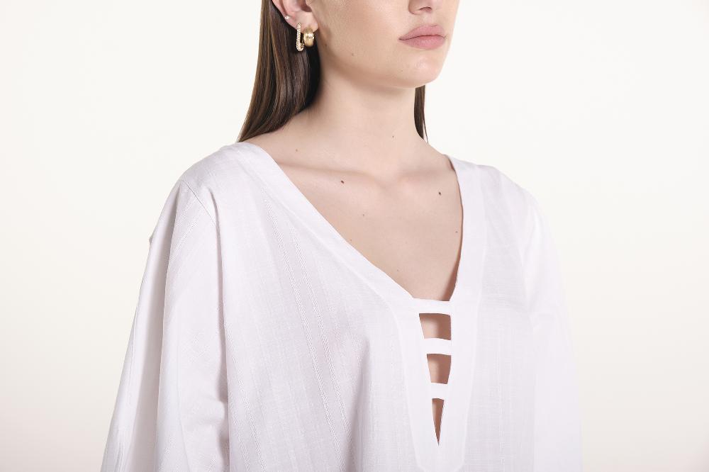 Verdiani Abito Cotone Jacquard Offerta natalizia