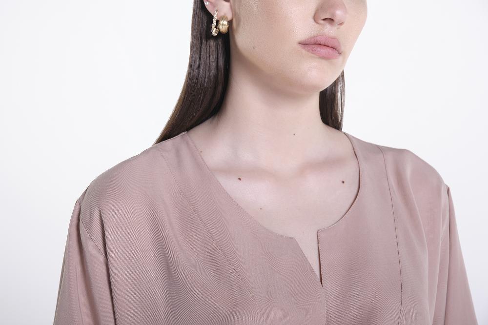Verdiani Abito Twill Tencel In Vendita