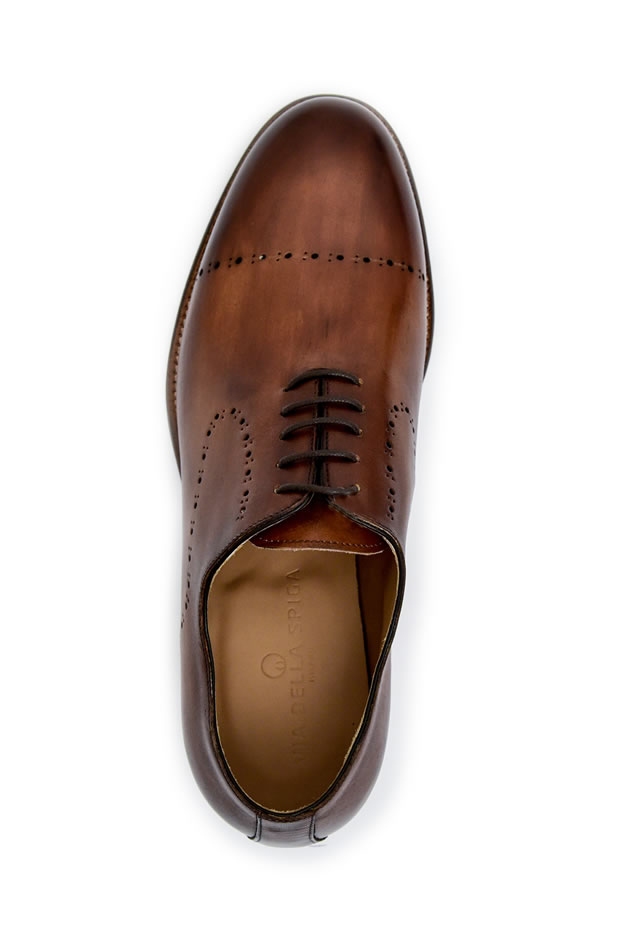 Via della spiga PELLE DI VITELLO ALLACCIATE Shopping Online