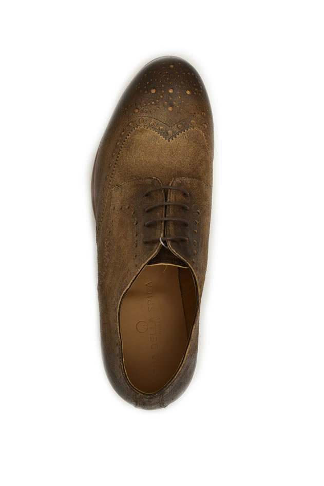 Via della spiga PELLE DI VITELLO VINTAGE Affare Del Giorno