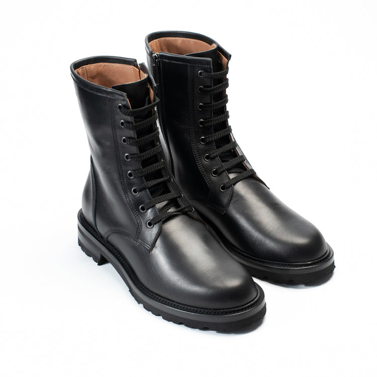 Via Mercanti Lorenzo Calf Black - Stivaletti da uomo. – VIAMERCANTI