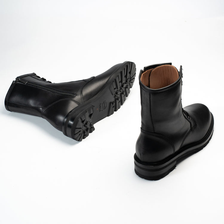 Via Mercanti Lorenzo Calf Black - Stivaletti da uomo. – VIAMERCANTI Qualità