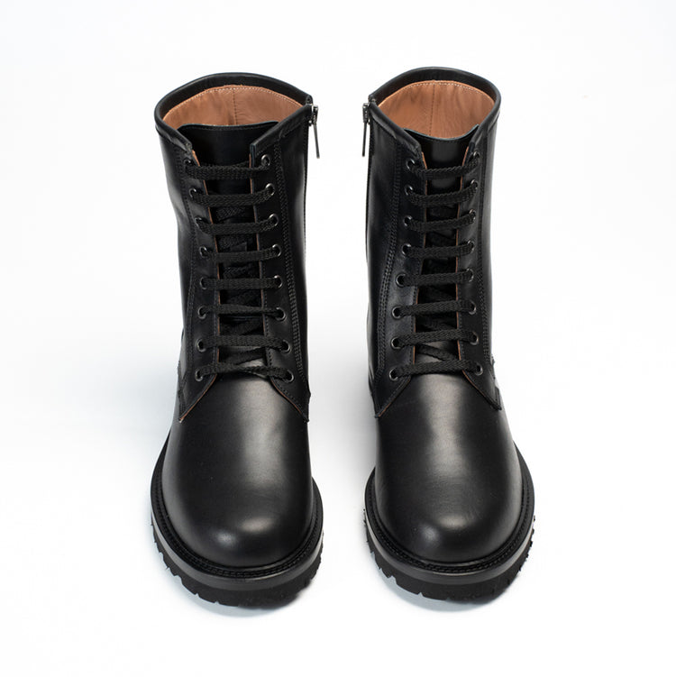 Via Mercanti Lorenzo Calf Black - Stivaletti da uomo. – VIAMERCANTI Qualità