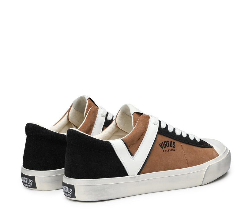 VIRTUS PALESTRE Rubby Low Suede Camel/Black 2025