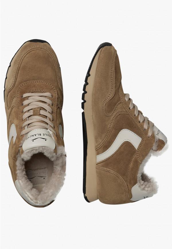 Voile Blanche JULIA PUMP FUR Economico
