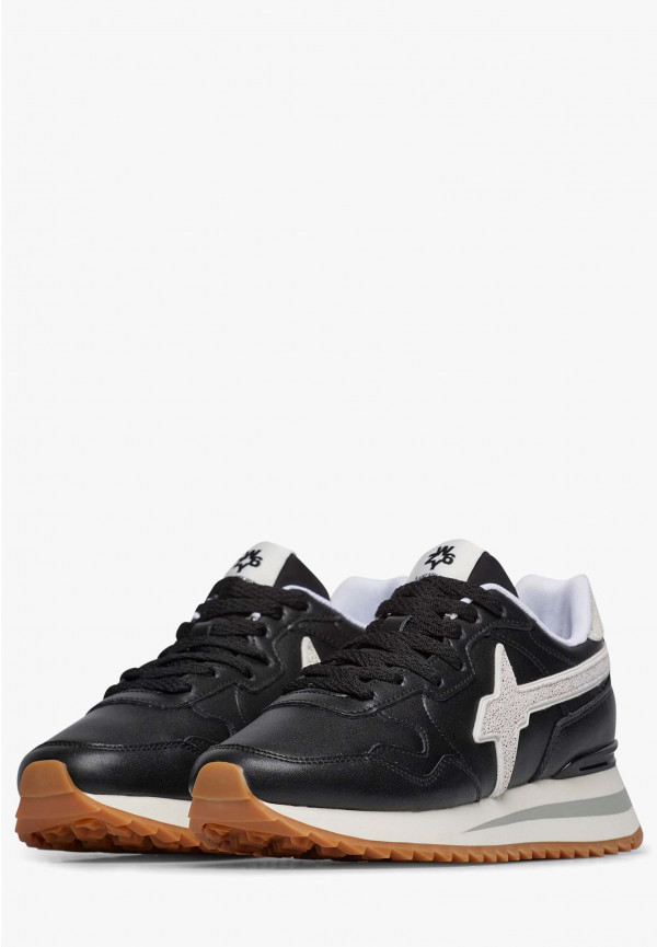 W6yz Sneakers in pelle Nero -YAK-W In Saldo
