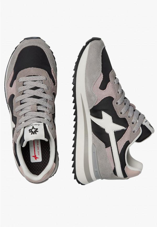 W6yz Sneakers in tessuto tecnico e suede Grigio -YAK-W Italia