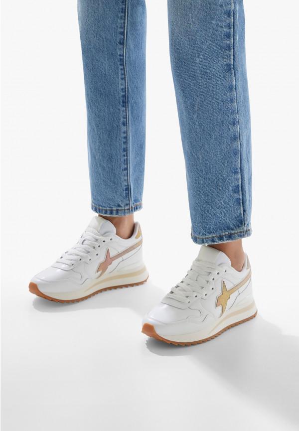 W6yz Sneakers in pelle Bianco -YAK-W Nuovo