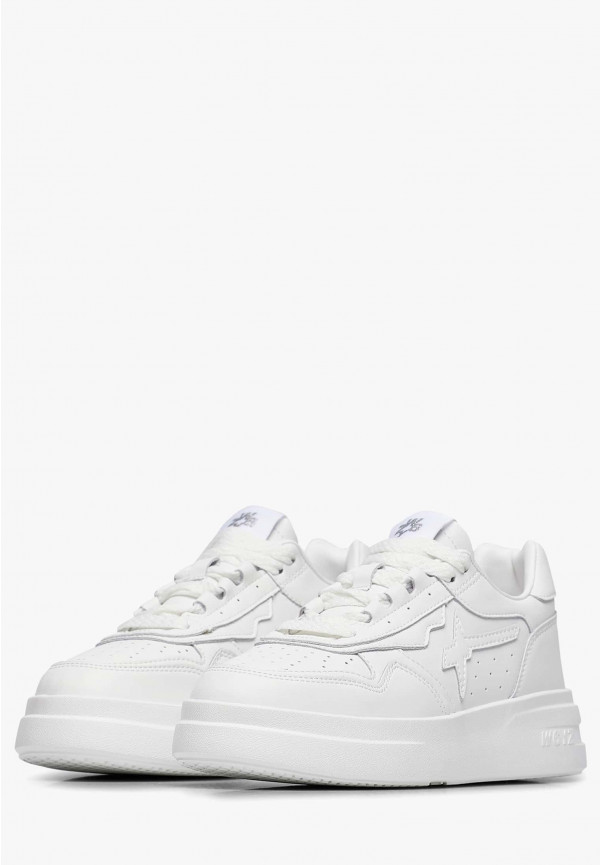 W6yz Sneakers in pelle Bianco ghiaccio -XENIA W Prezzo Ridotto