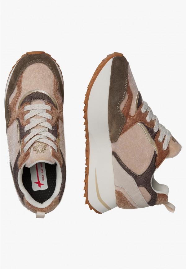 W6yz Sneakers in suede Beige -ANNY 2 W Sottocosto