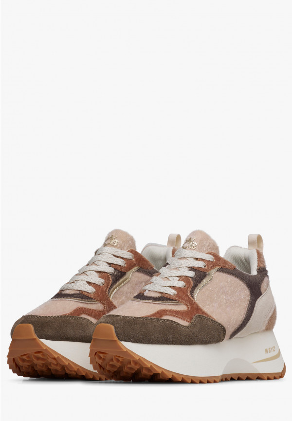 W6yz Sneakers in suede Beige -ANNY 2 W Sottocosto