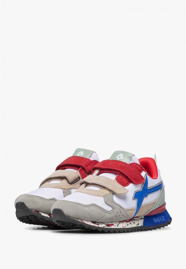 W6yz Sneakers in tessuto tecnico e suede Grigio -JET VL-J Online