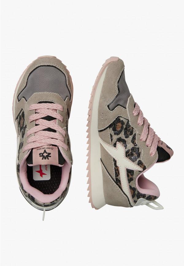 W6yz Sneakers in tessuto tecnico e suede Grigio -JET-J Vendita Calda