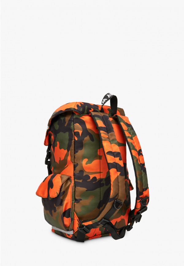 W6yz Zaino con stampa camouflage Arancione -BOOST 2025