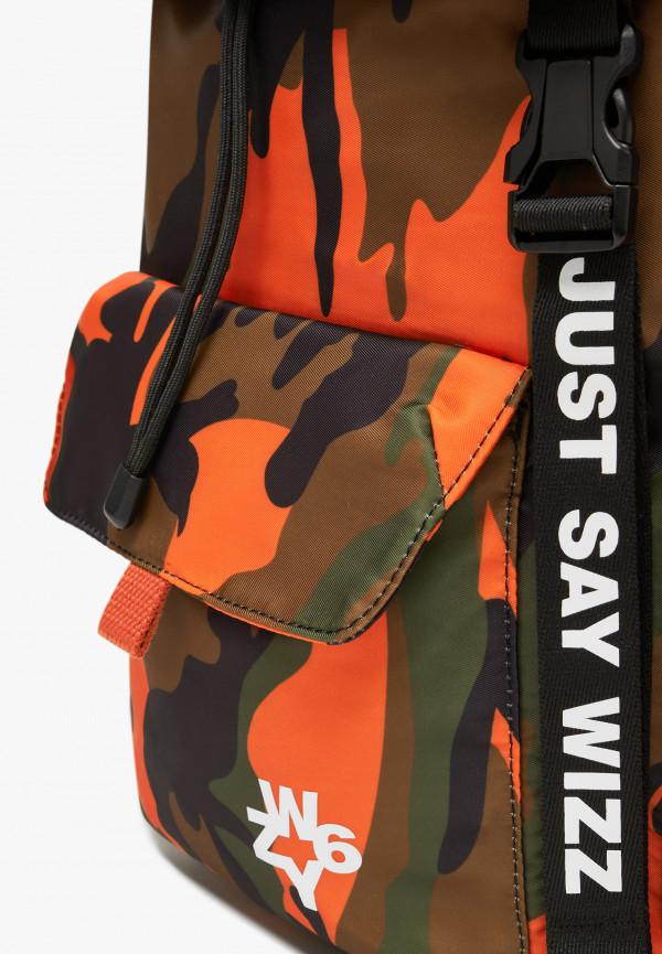 W6yz Zaino con stampa camouflage Arancione -BOOST 2025
