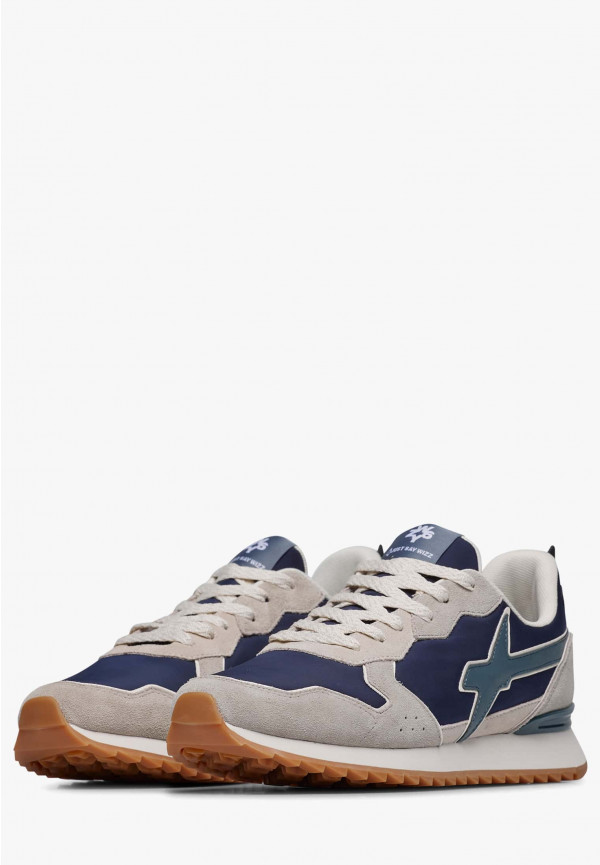 W6yz Sneakers in tessuto tecnico e suede Beige -JET-M Vendita