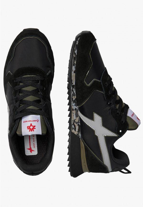 W6yz Sneakers in tessuto tecnico e suede Nero -JET-M Promozione