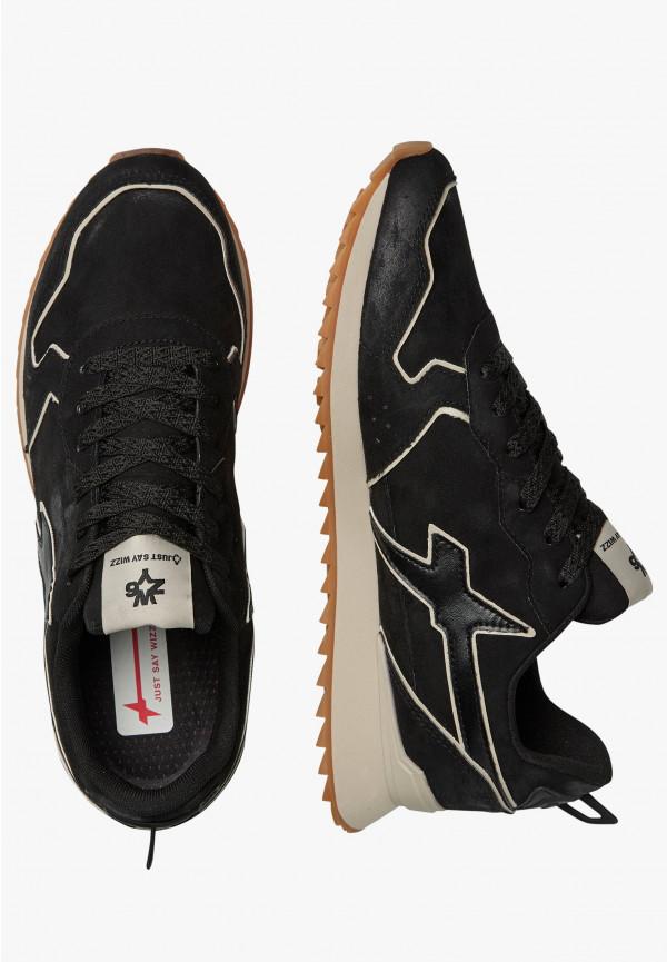 W6yz Sneakers in suede Nero -JET-M Spedizione Gratuita